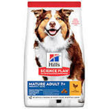 Picture of Hills Canine Mature Medium Dog 7+ Chicken 4 x 800g