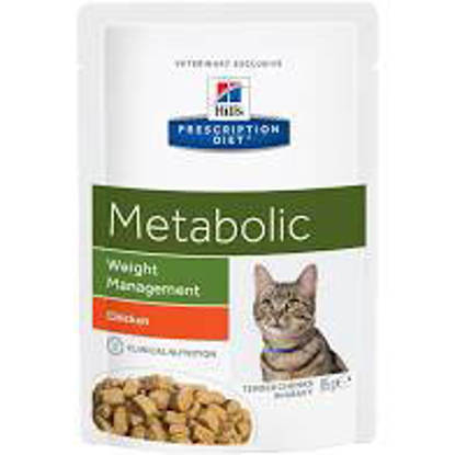 Picture of Hills Feline Metabolic Pouches 12 x 85g